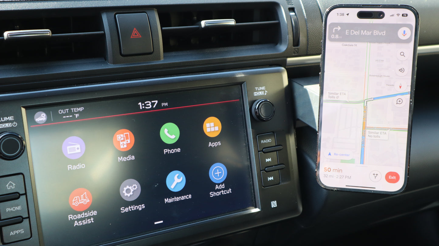 Gen 2 BRZ / GR86 Custom Phone Mount 2022 +